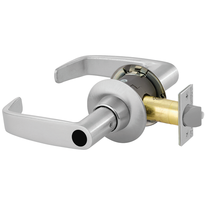 Sargent 11 Line Series - 11G05 Entry L Lever, 3-3/4in Backset, Grade 1, LFIC Large Format IC Less Core, 808 ANSI Strike