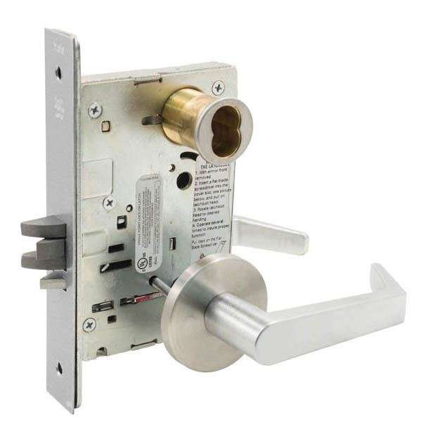 Accentra AUR8807FL Mortise Entrance Lock - Augusta Lever