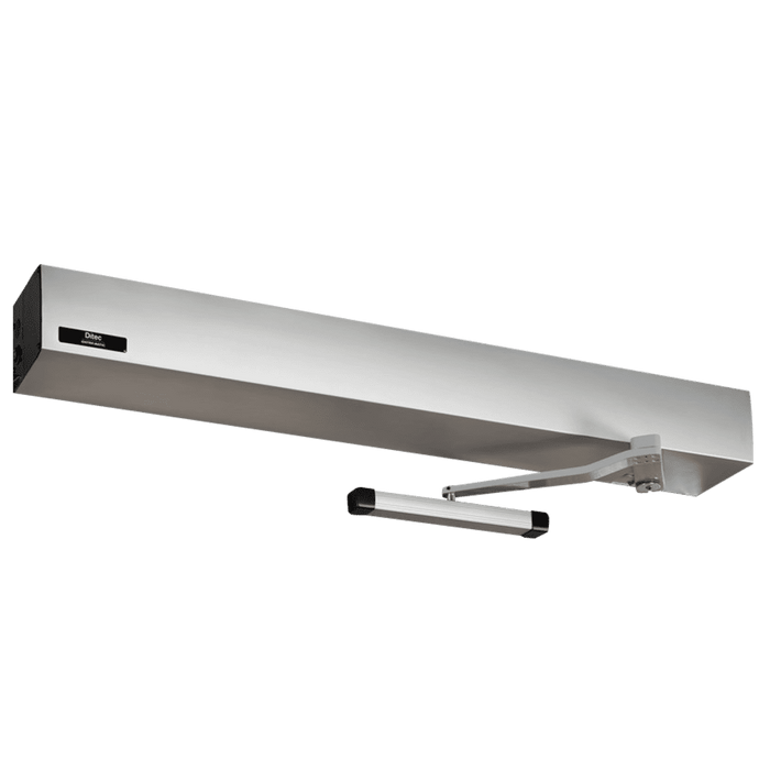 Record USA Low Energy Low Profile Surface Mounted Electromechanical Door Operator, 39" Header, Slide Track Arm Standard, Pull Side Mounted, Up to 36" Door, Left Handed