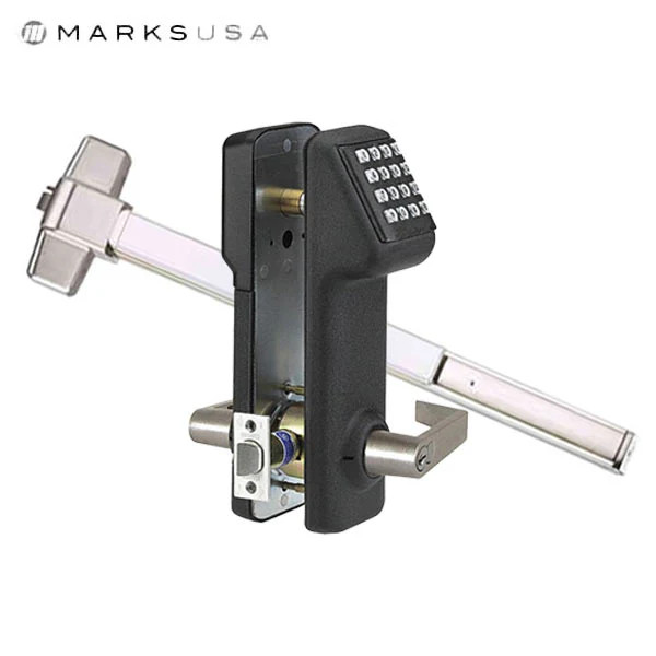 Marks USA M9900LITE IQ7Lite with M9900 Grade 1 Rim Panic Exit Device Combo