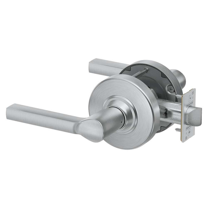 Schlage PC10 Grade 1 Passage Cylindrical Lock, Non-Keyed with Rose