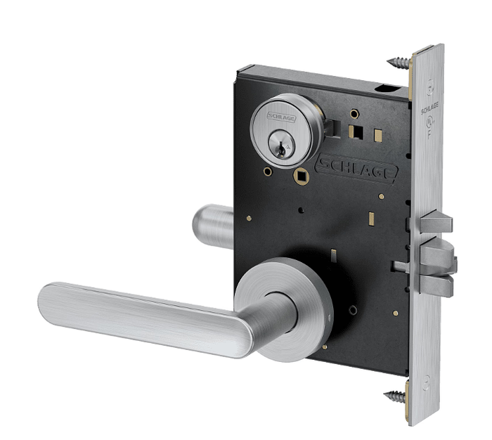 Schlage PM453 Grade 1 Entrance/Office with Deadbolt Mortise Lock, Keyed