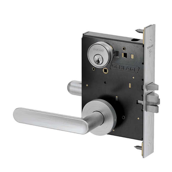Schlage PM453 Grade 1 Entrance/Office with Deadbolt Mortise Lock, Keyed