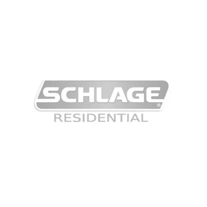 Schlage Residential F500 Plymouth with Georgian Knob Combo Pack with Adjustable Backsets and Dual Strikes