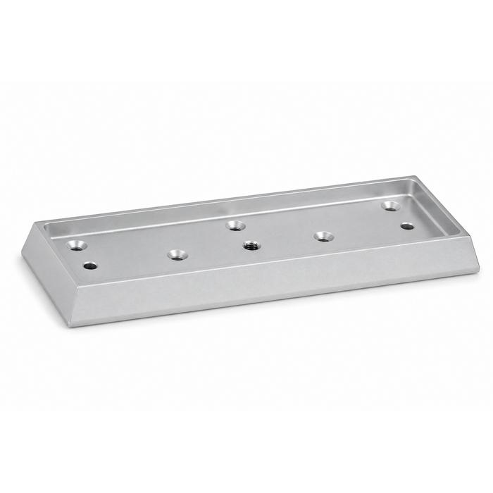 RCI AH Series Armature Plate Holder for 8371 Maglock - Brushed Anodized Aluminum and Dark Bronze Finishes