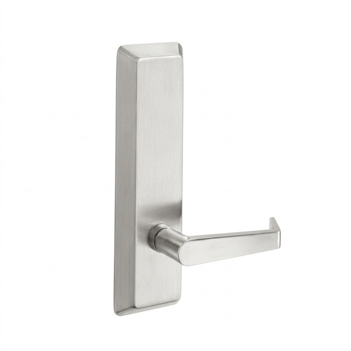 Accentra 629F Exit Device Escutcheon Blank, Dummy Rigid Trim with Augusta Lever Design