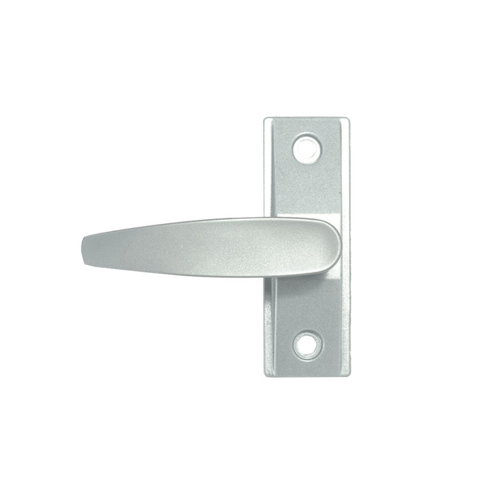 Adams Rite 4565-011 - Flat Lever Trim without Return, ADA compliant design, For 1-3/4" Thick Door, Field Reversible