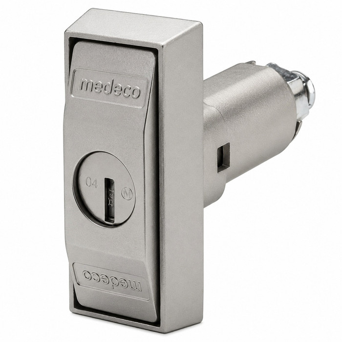 Medeco XT 640155  Pop-Out T-Handle Cylinders, Zinc