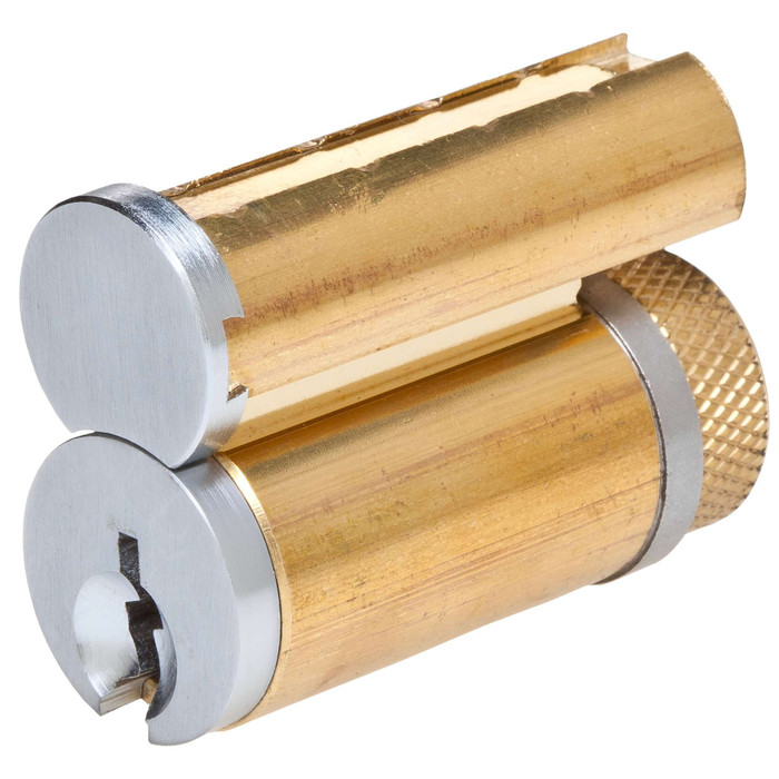 Kaba Ilco 26026-0B Full Size Interchangeable Core (FSIC) – C Keyway, 0-Bitted (Schlage Compatible)