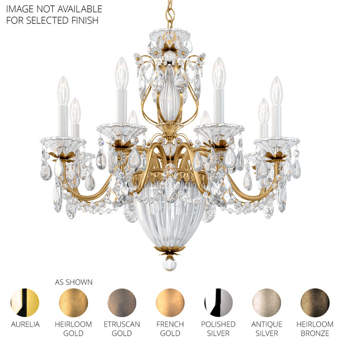 Schonbek SCH-1238 Bagatelle 8 Light 26.5in x 24.5in Chandelier