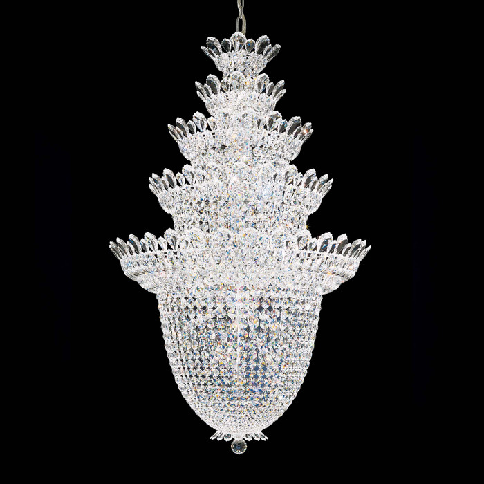 Schonbek SCH-5849 Trilliane 48 Light 33in x 51in Five-Tier Pineapple Chandelier