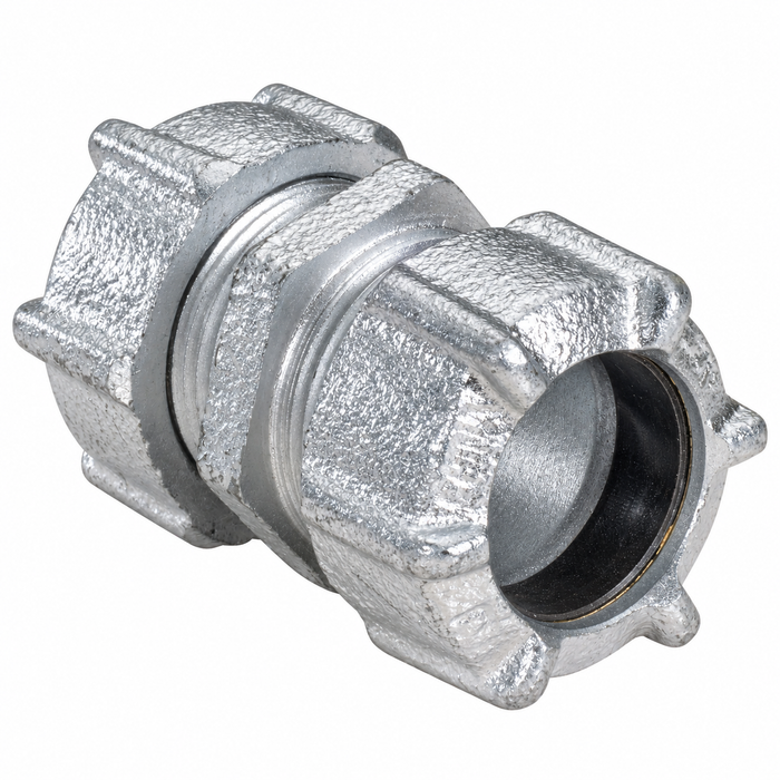 Topaz Lighting 251MRT Raintight Rigid Compression Coupling, Malleable Iron