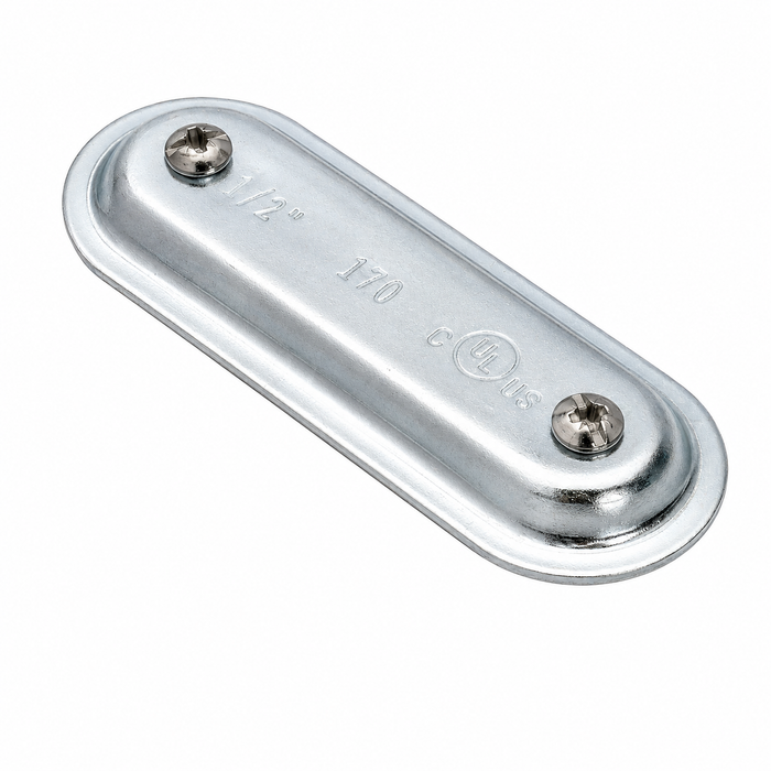 Topaz Lighting 772S Form 7 Steel Conduit Body Cover with Integral Gasket