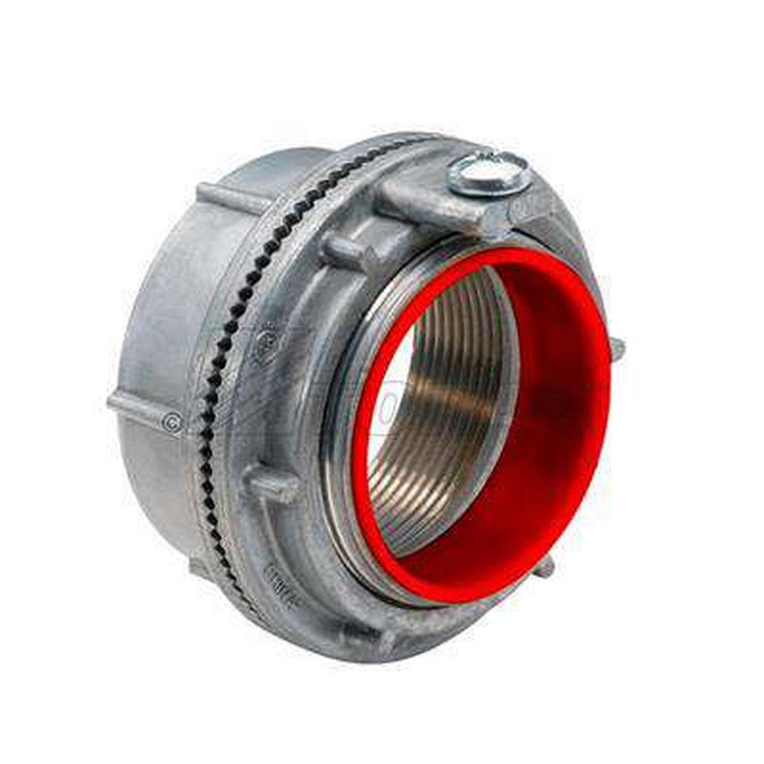Topaz Lighting Aluminum Watertight Hub with Bonding Screw, Rigid/IMC, Insulated Throat