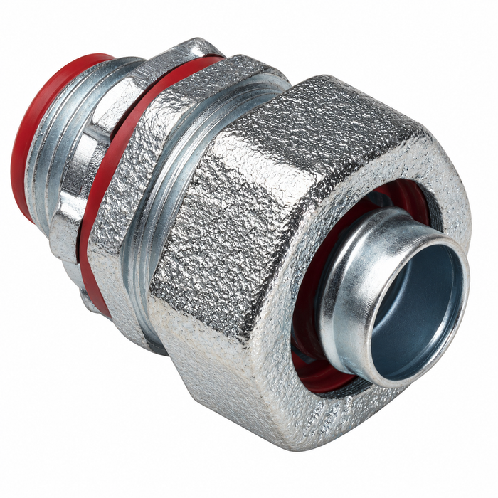 Topaz Lighting 471S Malleable Iron Straight Liquidtight Connector with Insulated Throat