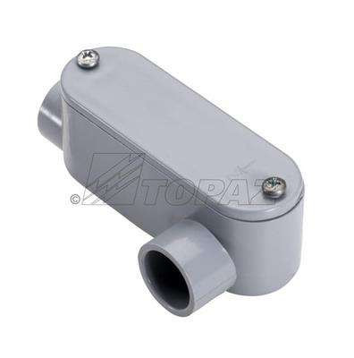 Topaz Lighting Schedule 40 PVC Type Conduit Body