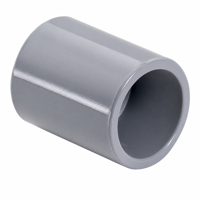 Topaz Lighting 1013 Schedule 40 PVC Slip-Fit Coupling