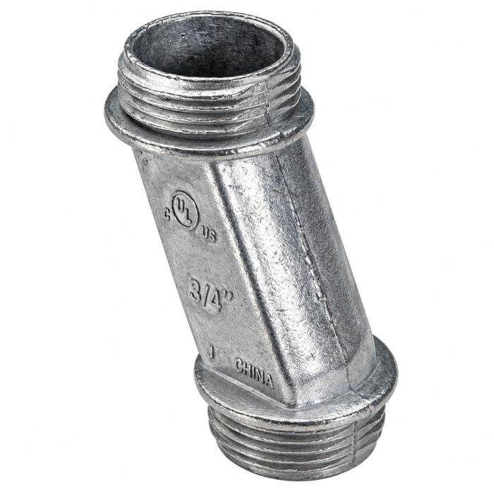 Topaz Lighting 112 115 Zinc Die-Cast Rigid Offset Nipple for RMC/IMC Conduit
