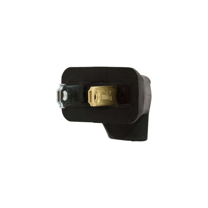 Cooper Wiring Devices Brass Angled Power Plug