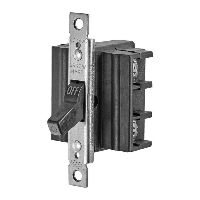 Cooper Wiring Devices Two-Pole Manual Motor Controller, 600V