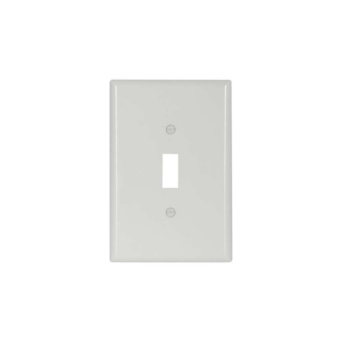 Cooper Wiring Devices Oversize Toggle Switch Wallplate, Thermoset