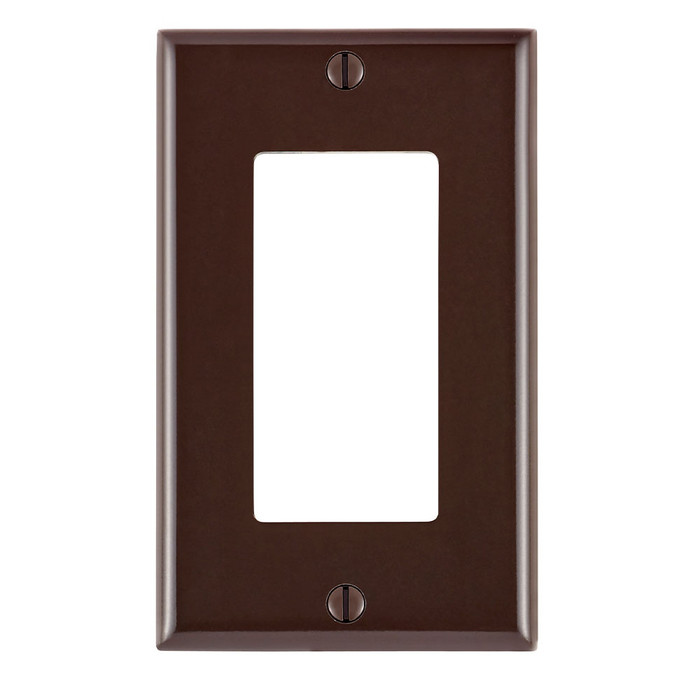 Leviton Thermoset Tamper-Resistant 1-Gang Wallplate