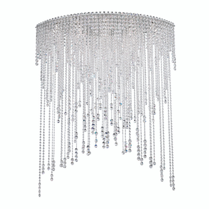 Schonbek SCH-CH4803N Chantant 8 Light 43in x 52.5in Oval Flush Mount