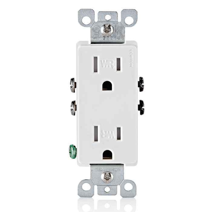 Leviton Weather- and Tamper-Resistant Duplex Receptacle