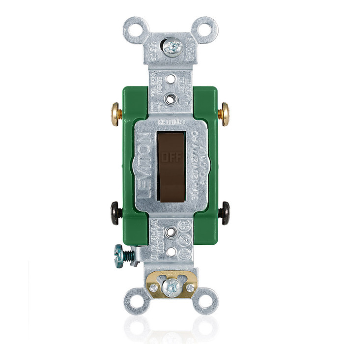 Leviton Extra Heavy-Duty Industrial/Specification Grade Wiring Device, 30-Amp 2-Pole, 120/277V AC