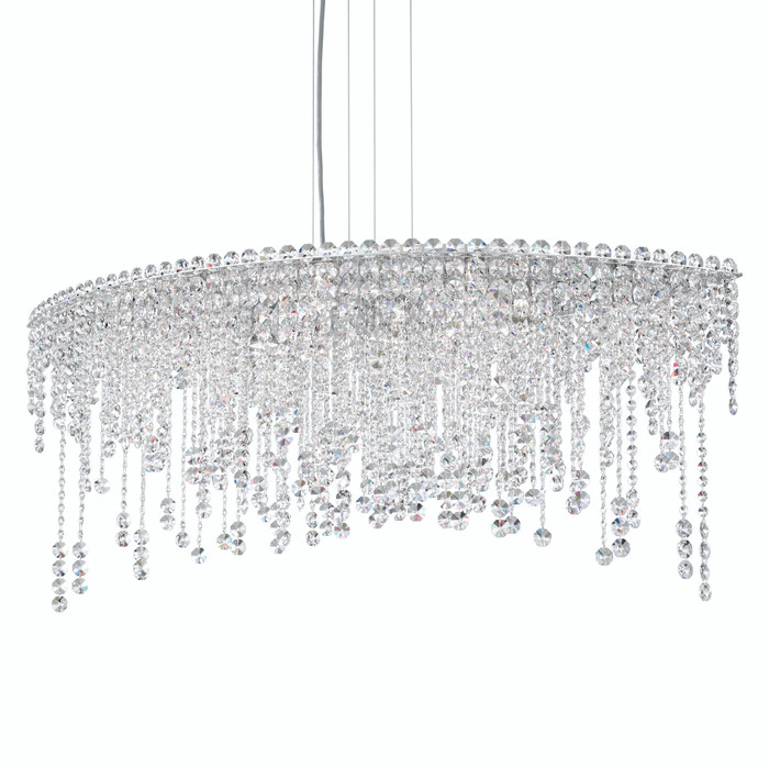 Schonbek SCH-CH4811N Chantant 8 Light 43in x 18.5in Linear Pendant