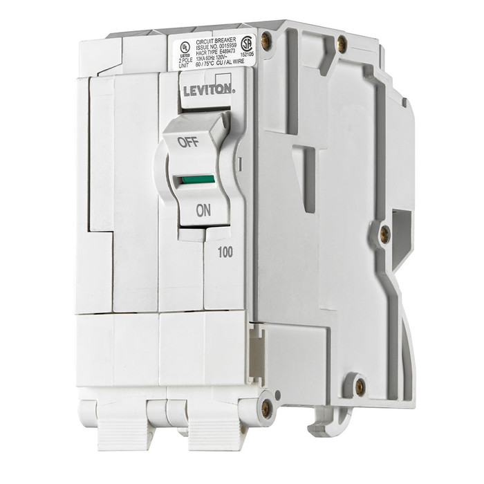 Leviton LB200 Series Plug-On Mount Standard Branch Circuit Breaker
