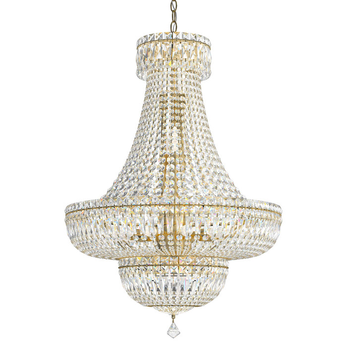 Schonbek SCH-6618 Petit Crystal Deluxe 23 Light 24in x 34in Chandelier