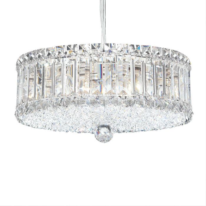 Schonbek SCH-6670 Plaza 9 Light 14.5in x 6.5in Round Pendant