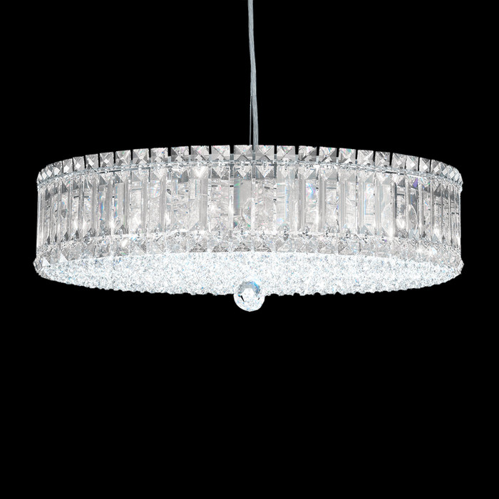 Schonbek SCH-6672 Plaza 15 Light 21in x 6.5in Round Pendant