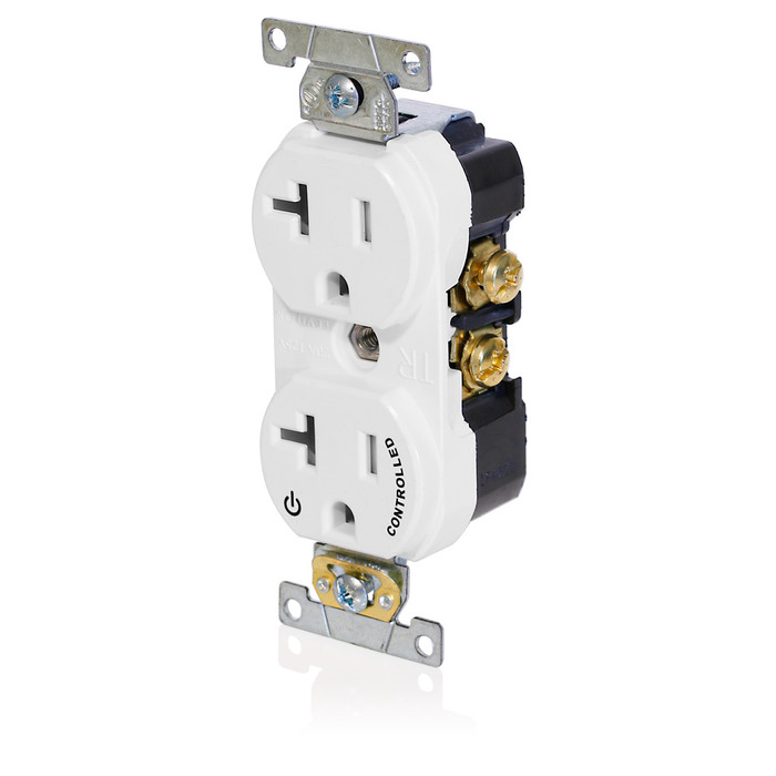 Leviton Commercial-Grade Tamper-Resistant Duplex Receptacle