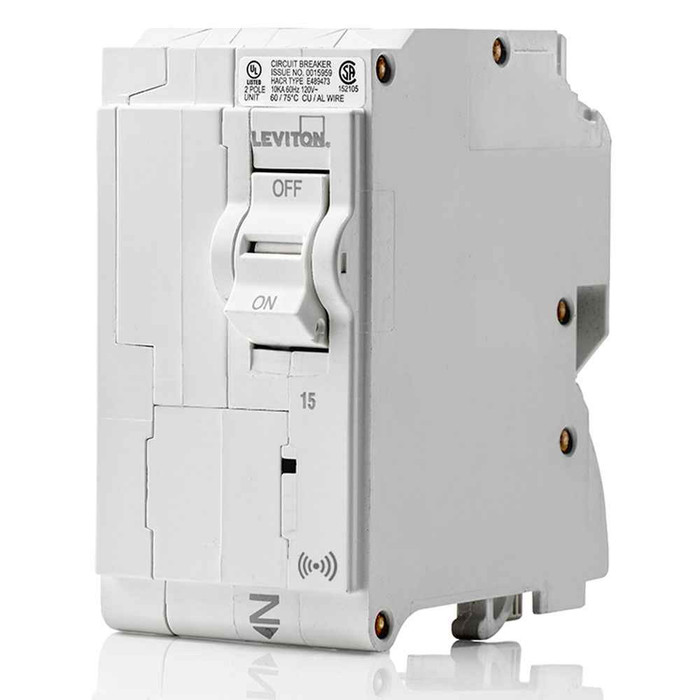 Leviton Smart Standard 2-Pole Branch Circuit Breaker