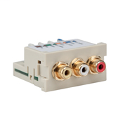 Leviton RCA Composite Video 110-Termination MOS Module