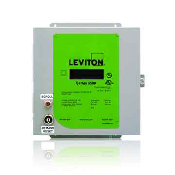 Leviton Series 3500 Multi-Function Power Meter, 208-480VAC 3-Phase 3W/4W, 1600A