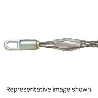 Leviton Rotating Eye, Closed Mesh, Double Weave, Heavy Duty, Pulling Wire Mesh Grip .620 - .740 Cable Dia.Range, Short Length