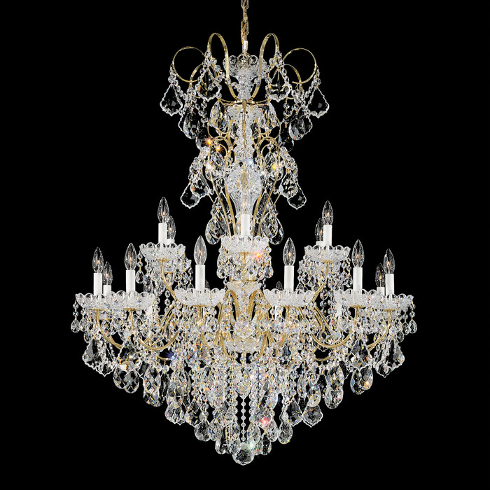 Schonbek SCH-3660 New Orleans 18 Light 36in x 44in Chandelier