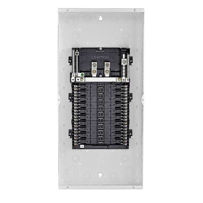 Leviton 30-Circuit Main Lug Load Center, 225A 120/240V