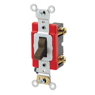 Leviton AC 20- 3-Way Extra Heavy-Duty Industrial/Specification Grade Toggle Switch