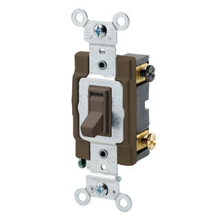 Leviton Grade 4-Way AC Quiet Toggle Switch, 120/277V 20A