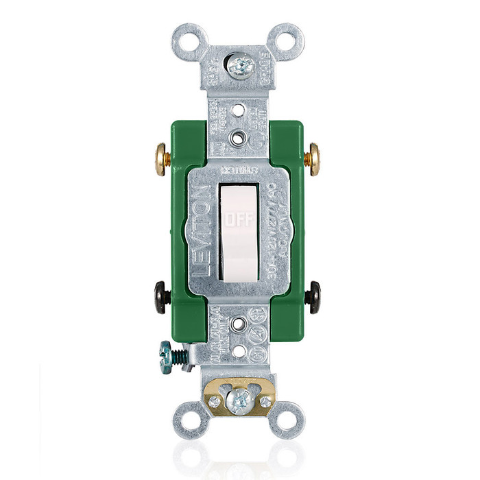 Leviton Heavy-Duty Industrial/Specification Grade Locking Receptacle, 30-, 120/277V AC