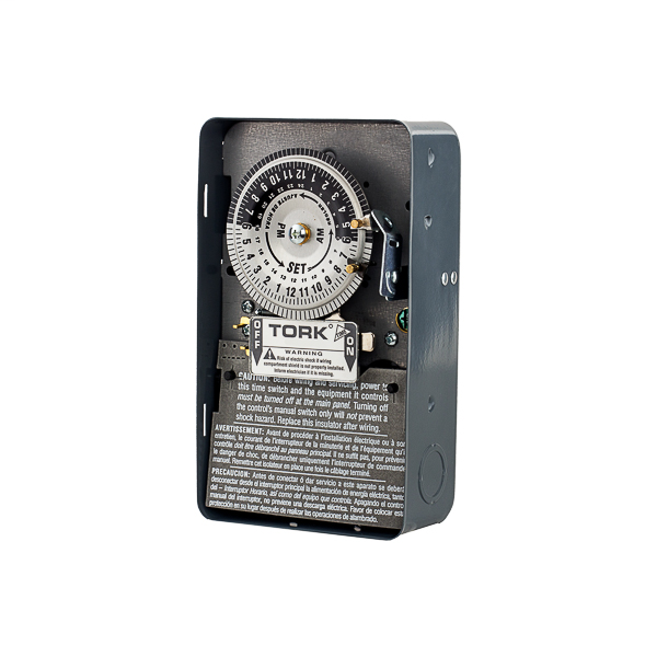 NSi Industries 24 Hour Time Switch, 40A 208-277V DPST, NEMA 1 Metal Enclosure
