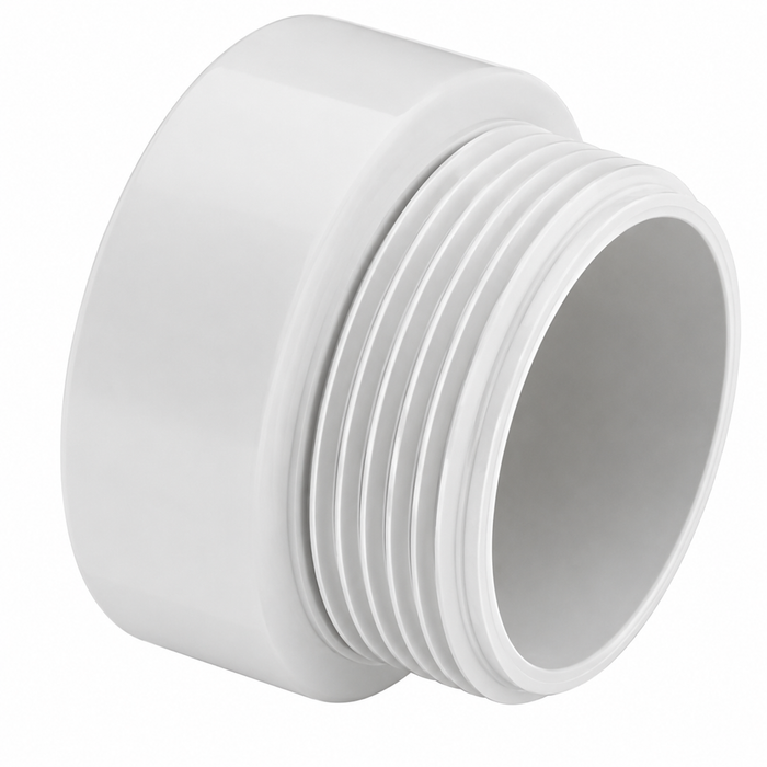 Spears PVC DWV MPT x Hub Male Adapter Fitting