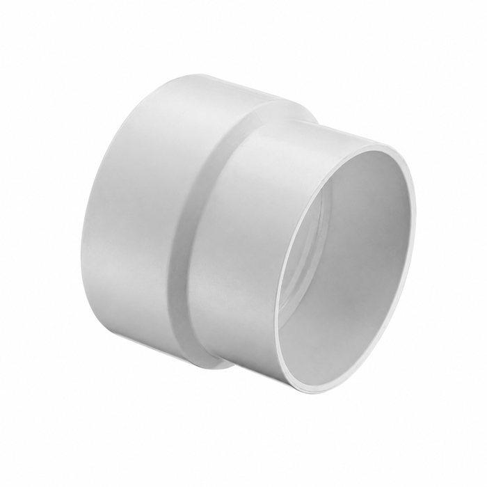 Spears PVC DWV Adapter Coupling, S&D Hub x DWV Hub