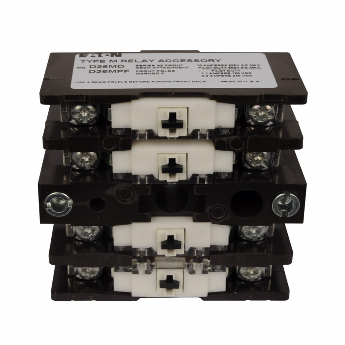 Eaton D26 Series Four-Pole AC Relay