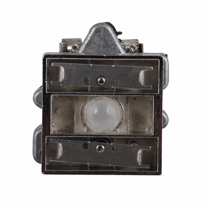 Eaton E30 Illuminated Momentary Pushbutton, 30.5 mm Square, 120V Incandescent Light Unit