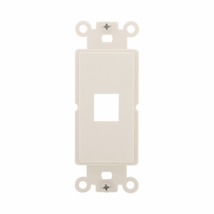 Eaton 1-Port Modular Mounting Strap Insert, Decorator Style